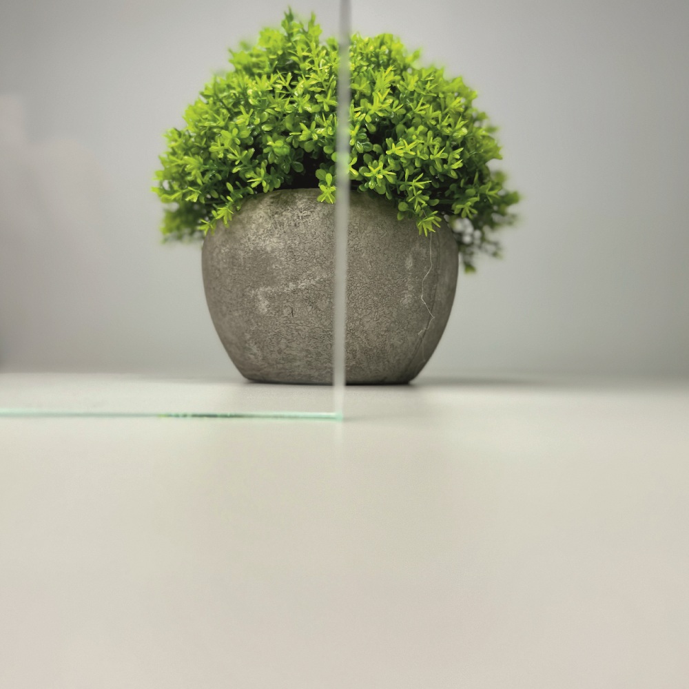 szkło hartowane standardowe zielone: szkło przeźroczyste