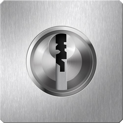 Höning rozeta na wkładkę cylindryczną stal szlachetna prostokątna