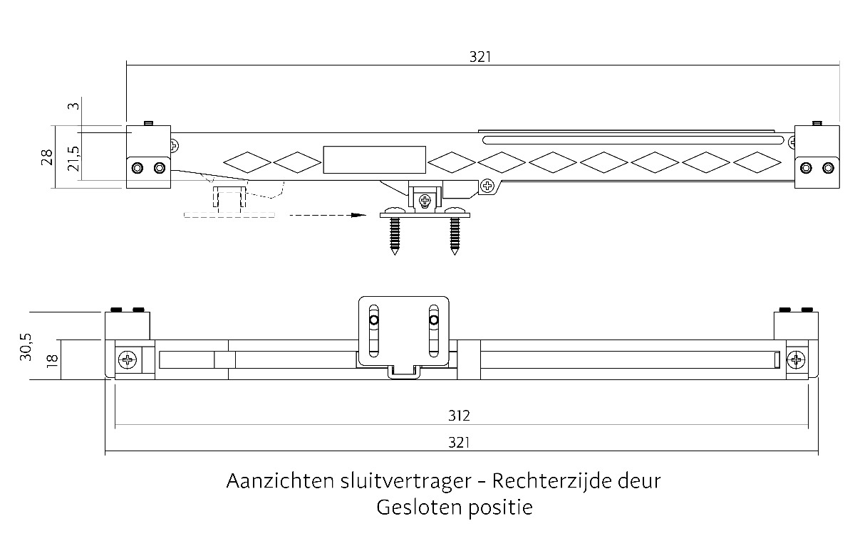 Szkic opóźnienia zamykania prawo
