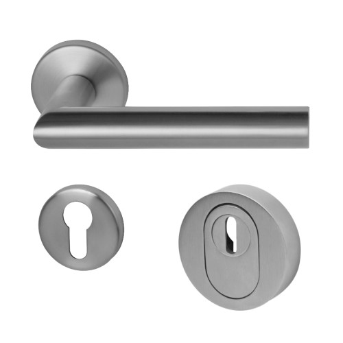 Klamka wewnętrzna BA 3502 Stal nierdzewna okrągła