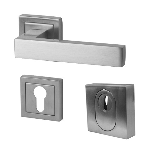 Klamka wewnętrzna BA 3506 Stal nierdzewna kanciasta