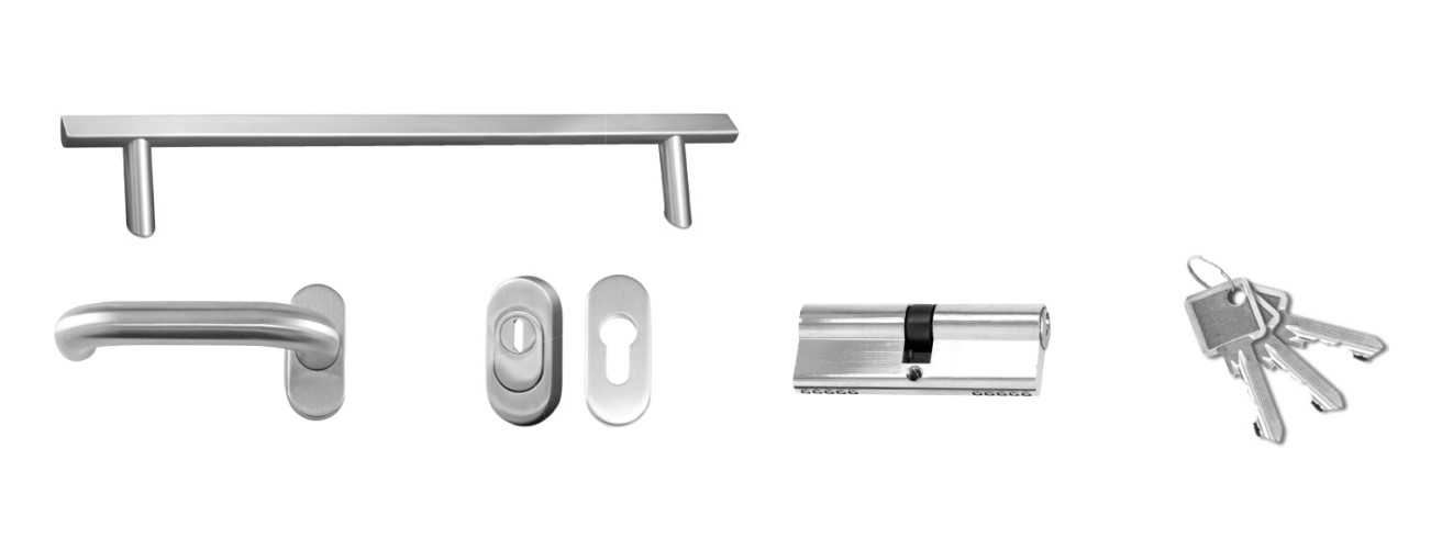 do RC2 zestaw uchwytów ME 80 S stal szlachetna