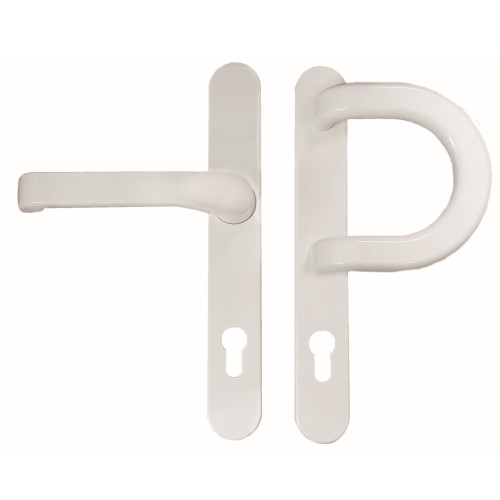 Zestaw uchwytów do drzwi zewnętrznych nr 325 biały