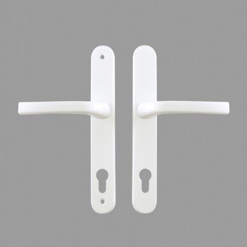 Zestaw uchwytów do drzwi zewnętrznych nr 600 biały