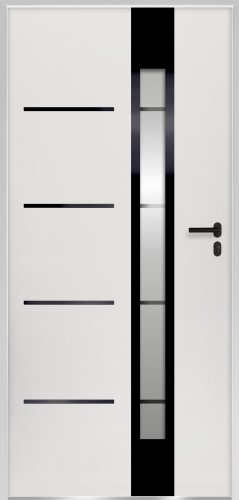 Aplikacje ze stali szlachetnej czarne matowe na przykładzie modelu Luna