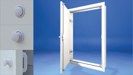 Zamek do prętów obrotowych PushLock