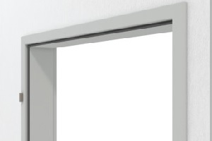 Stalowa ościeżnica w ścianie