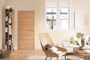 Drzwi wewnętrzne w salonie