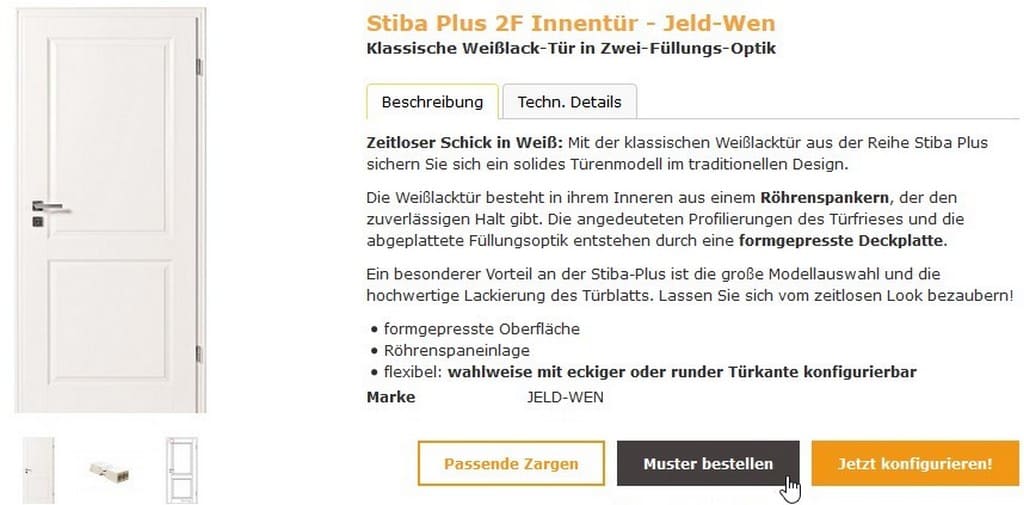 Zamów wzornik przez stronę produktu