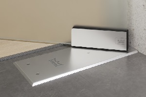 Zbliżenie samozamykacza podłogowego