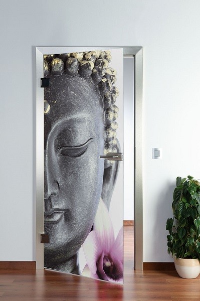 Drzwi szklane Buddha - Piktura Loft