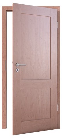 Drzwi z litego drewna z klonu